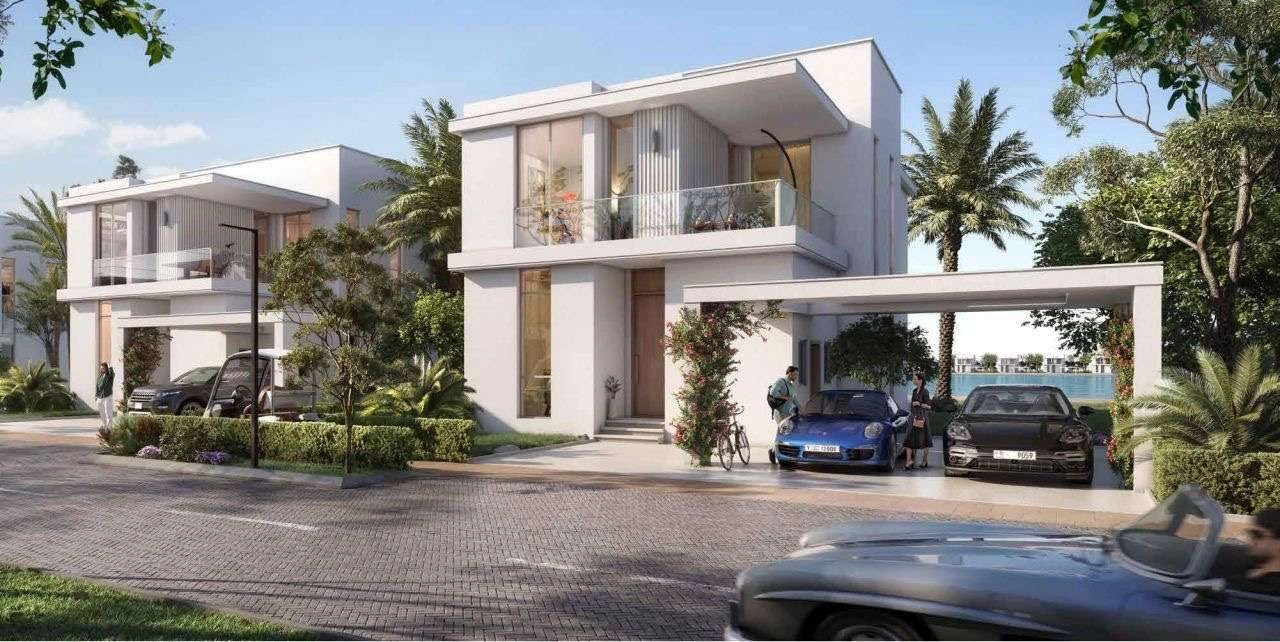 Luxury project on a separate island in Abu Dhabi, UAE
