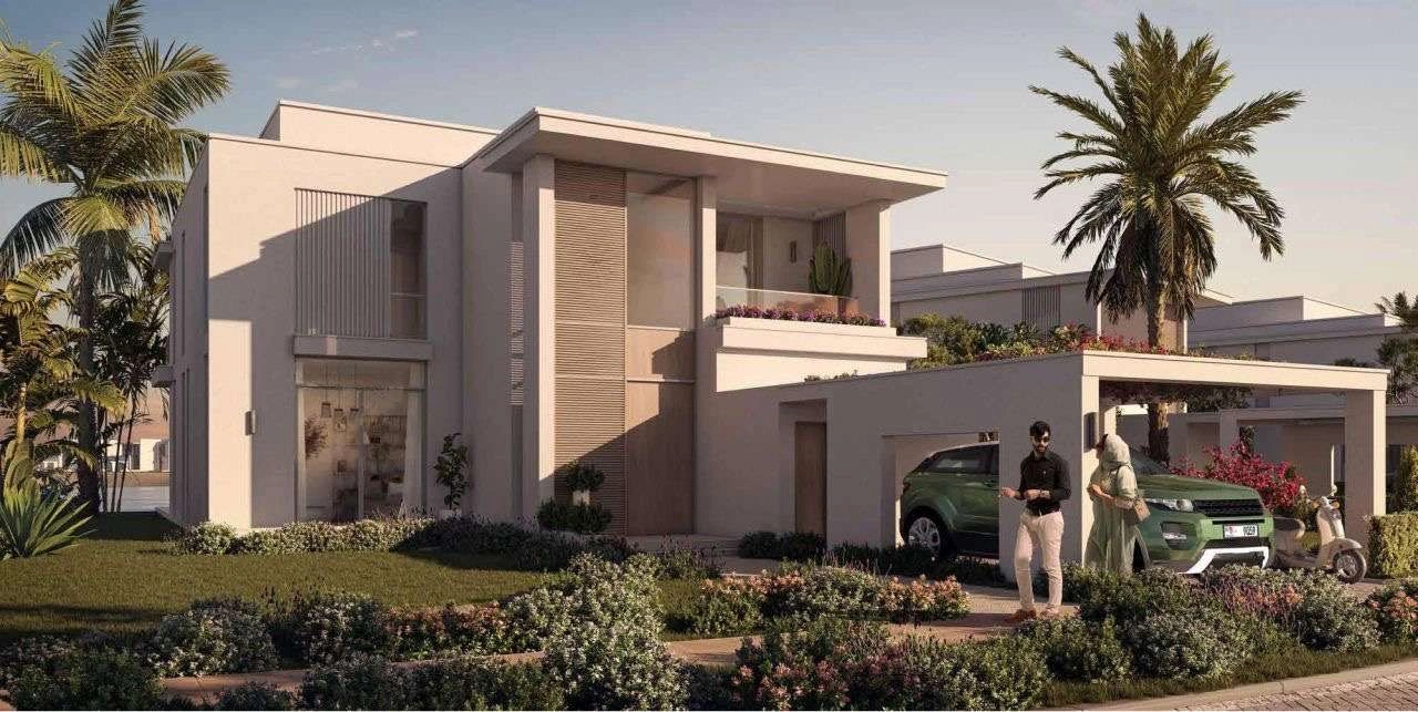 Luxury project on a separate island in Abu Dhabi, UAE