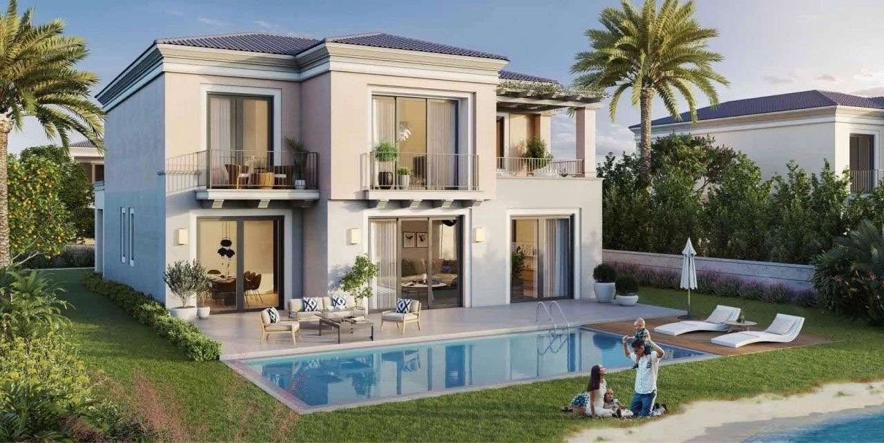 Luxury project on a separate island in Abu Dhabi, UAE