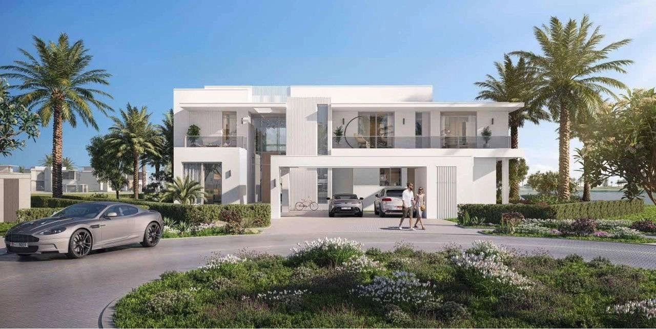 Luxury project on a separate island in Abu Dhabi, UAE