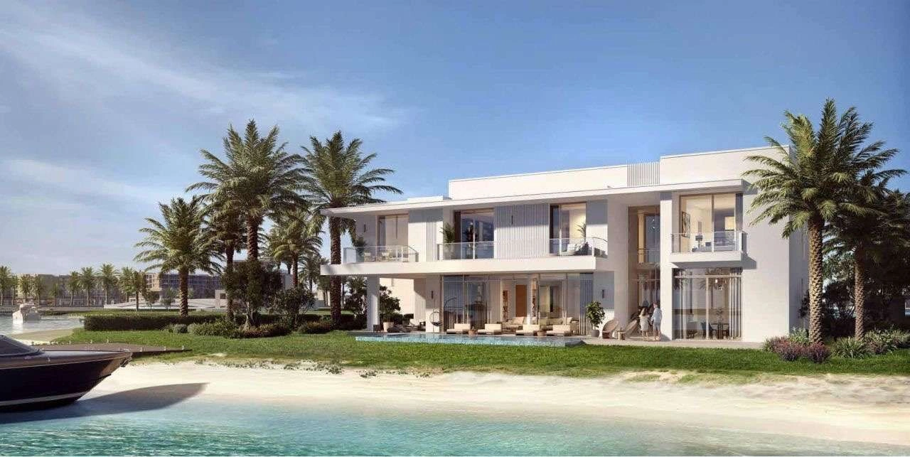 Luxury project on a separate island in Abu Dhabi, UAE