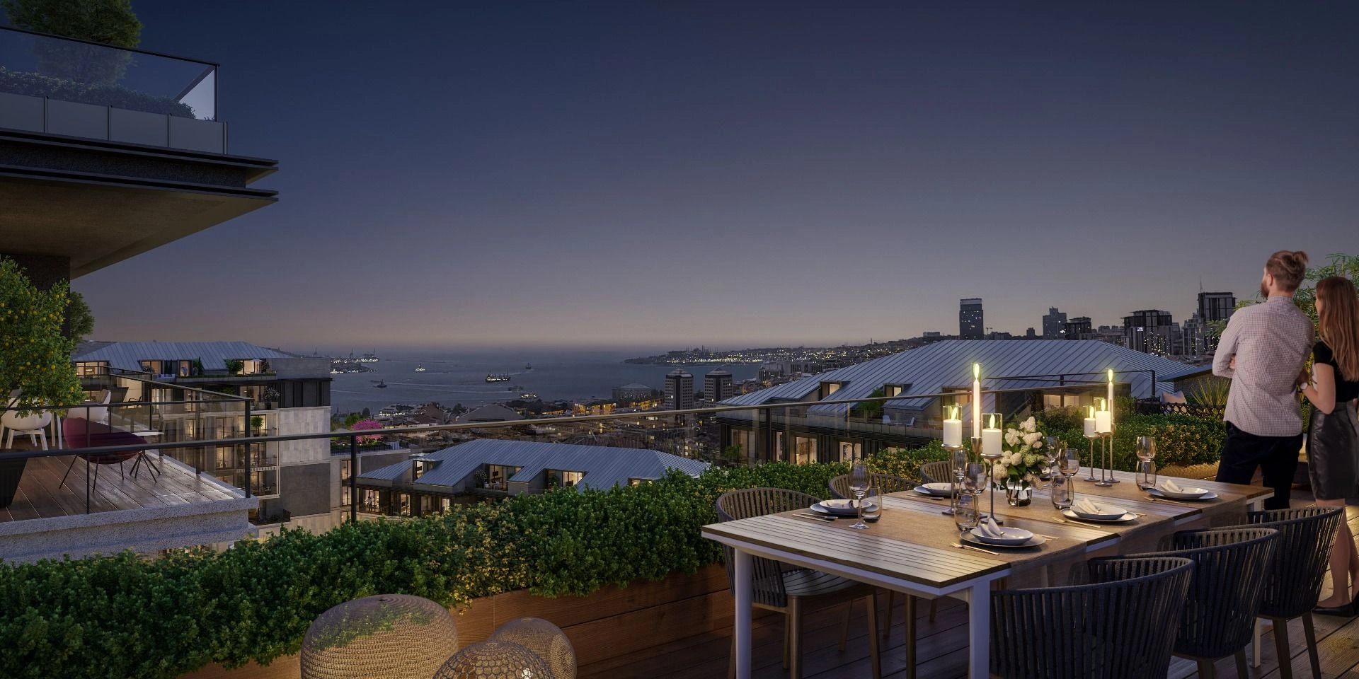 İstanbul'un merkezindeki prestijli konut kompleksi
