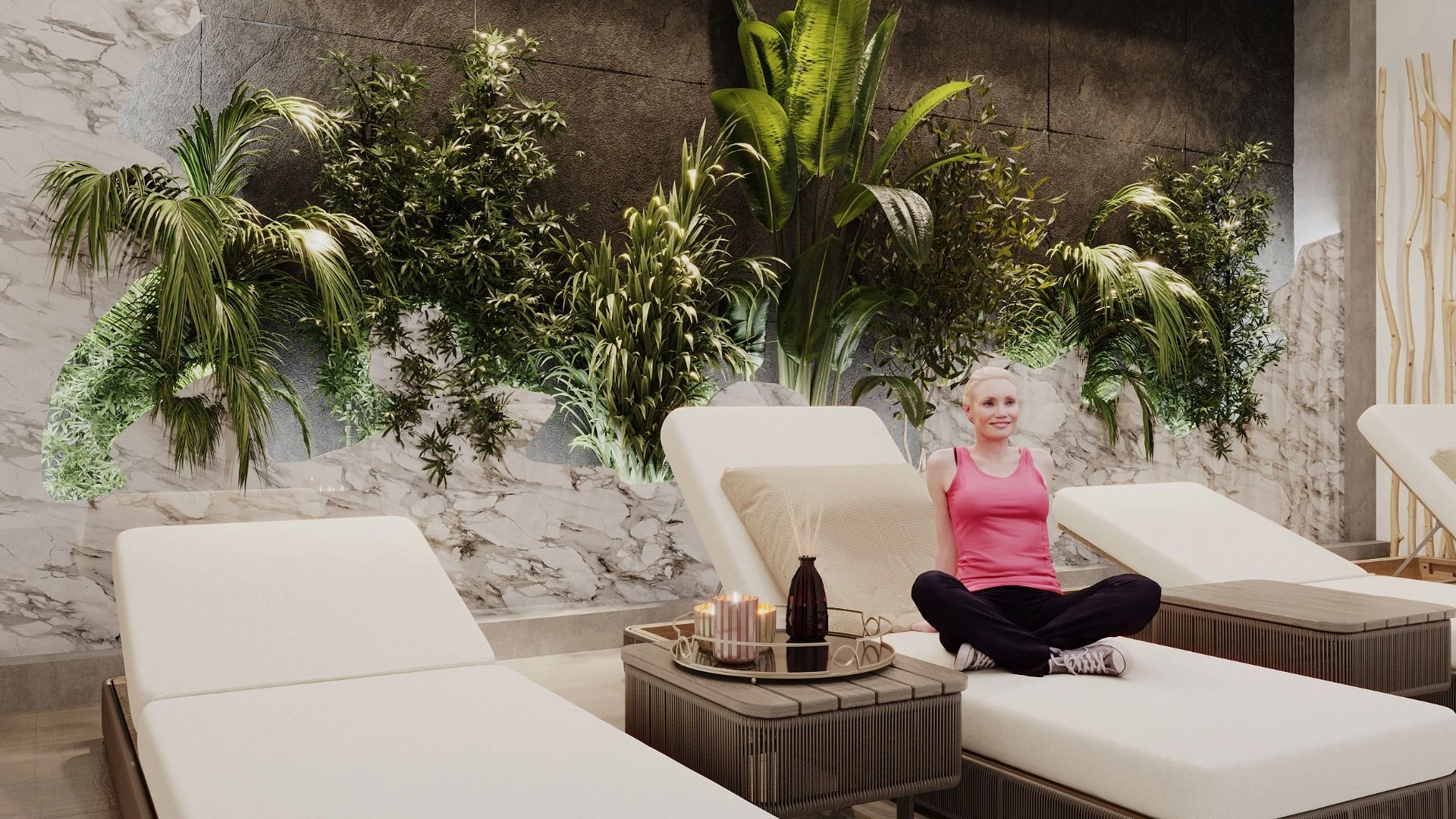 Complejo residencial de élite en la costa oeste