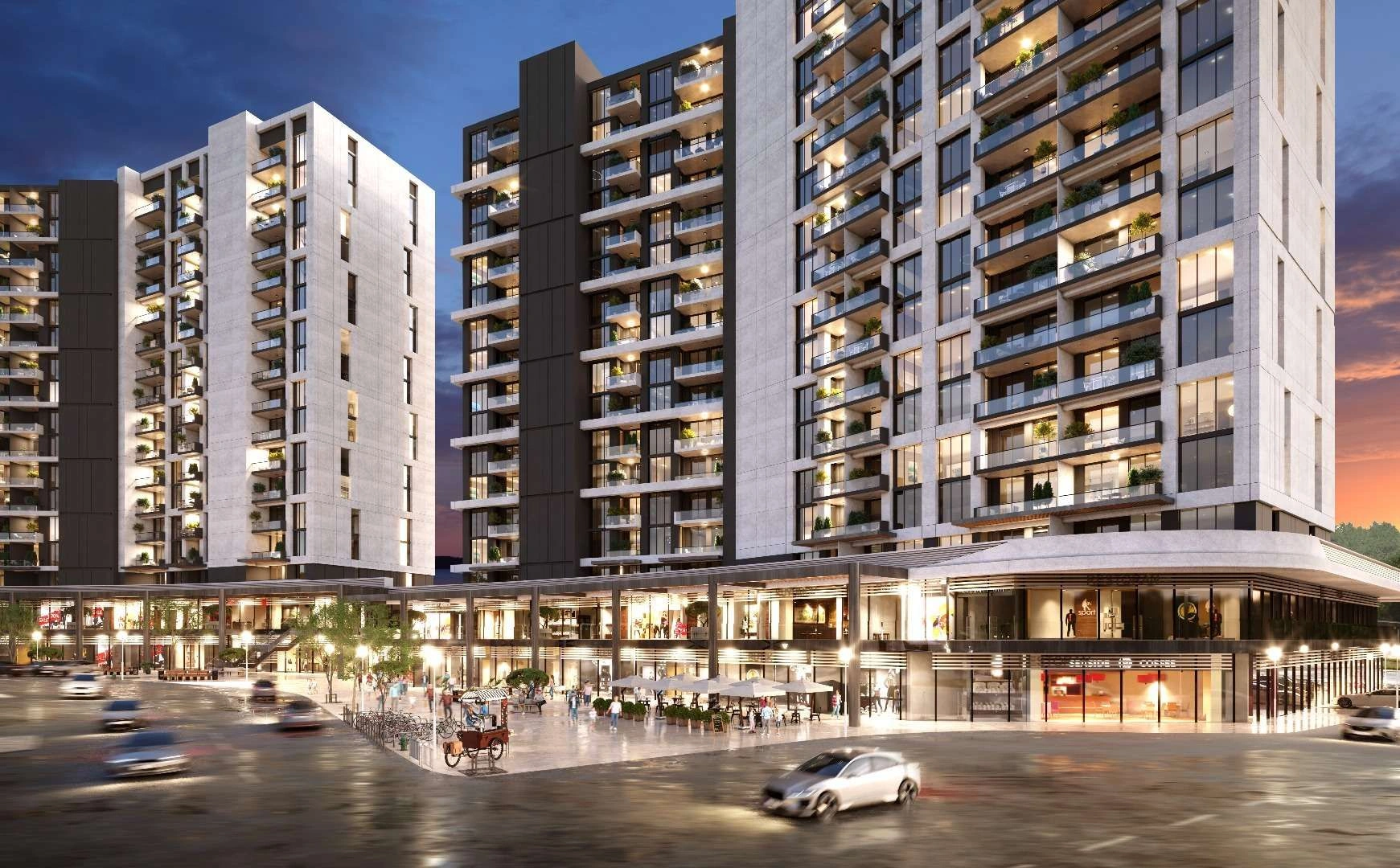 Complex in prestigious Maltepe district of Istanbul