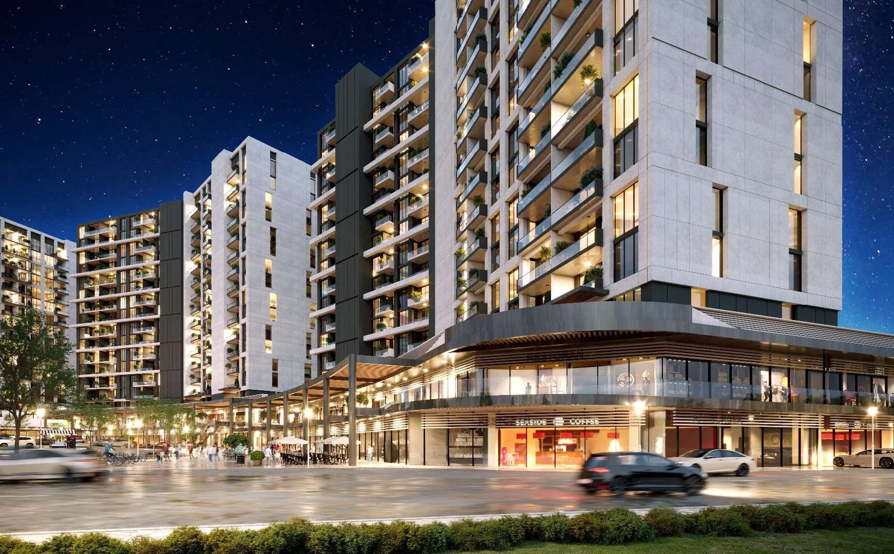 Complex in prestigious Maltepe district of Istanbul