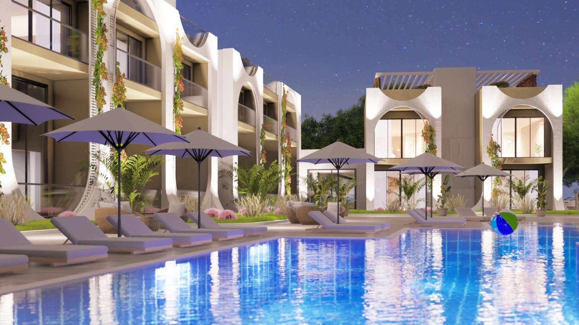 Exclusive apartments with panoramic views of Northern Cyprus