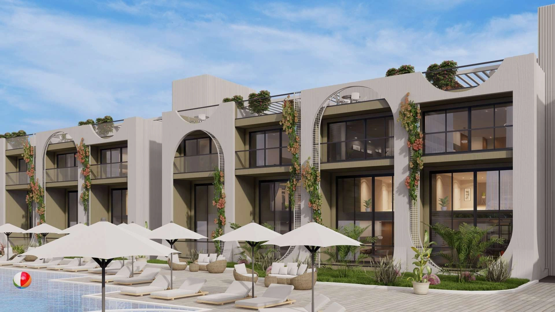 Exclusive apartments with panoramic views of Northern Cyprus