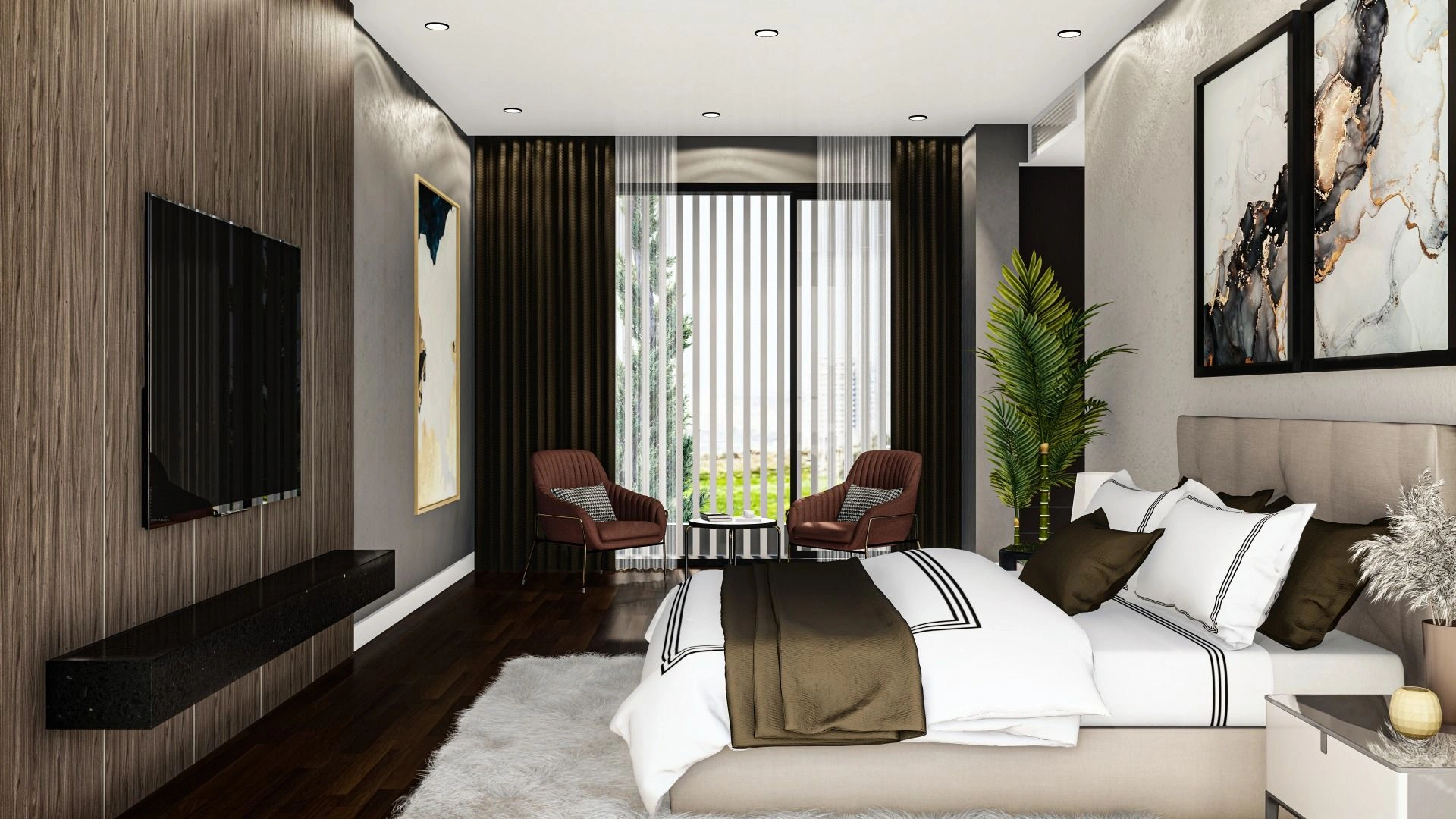 شقق فاخرة على بعد 750 مترًا من ساحل البحر الأبيض المتوسط