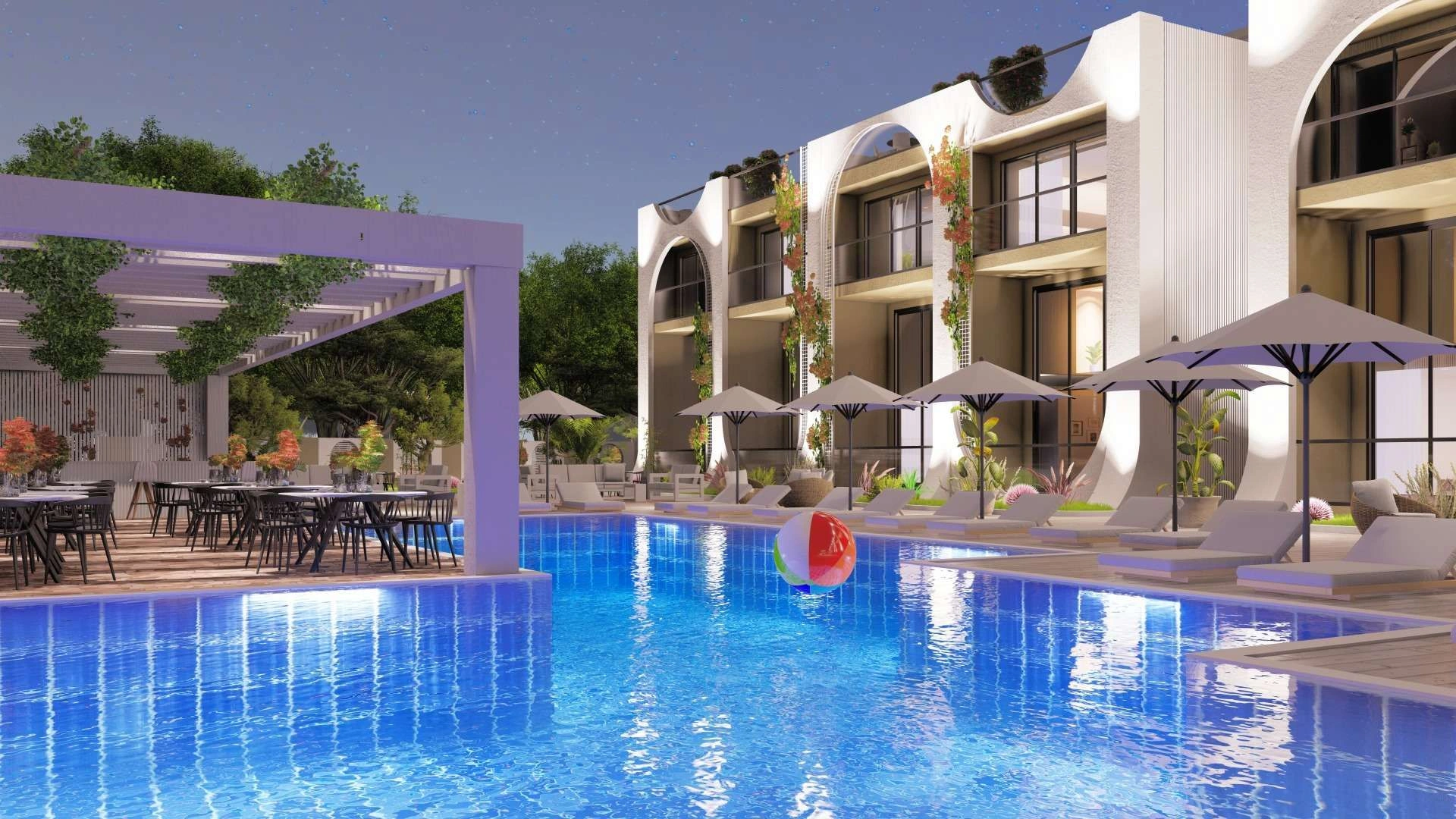 Exclusive apartments with panoramic views of Northern Cyprus