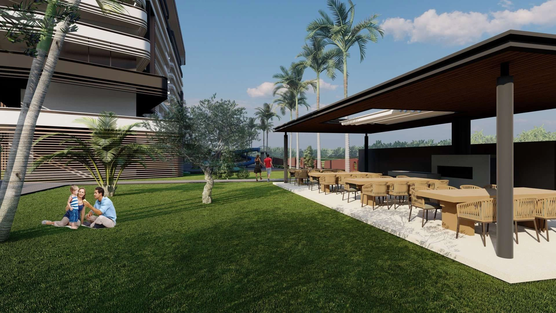 Elite project near Lara beach of Antalya, Turkey