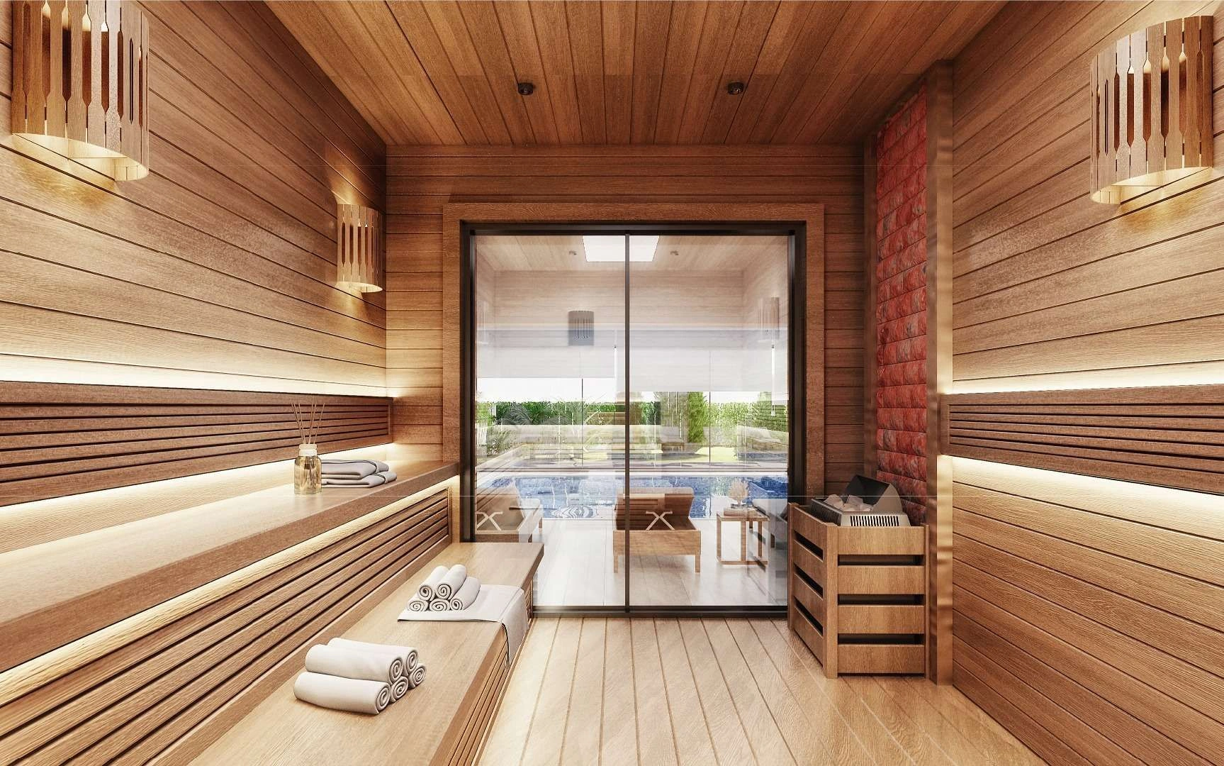 مجمع شقق فاخر جديد في ألانيا، تركيا