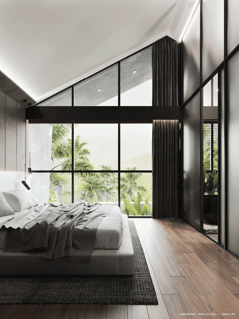 Chic complex of 44 designer townhouses in Canggu district of Bali