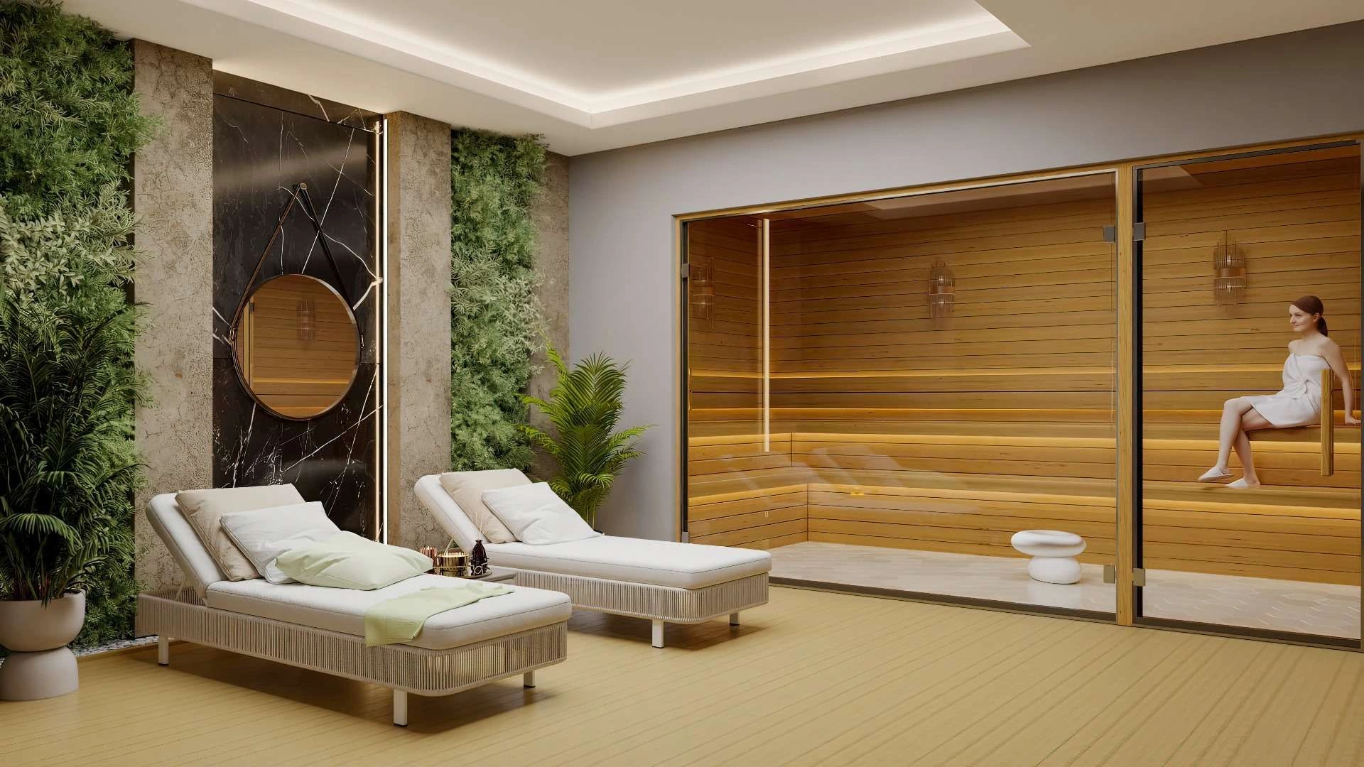 Luxury project 200 meters from the sea Alanya