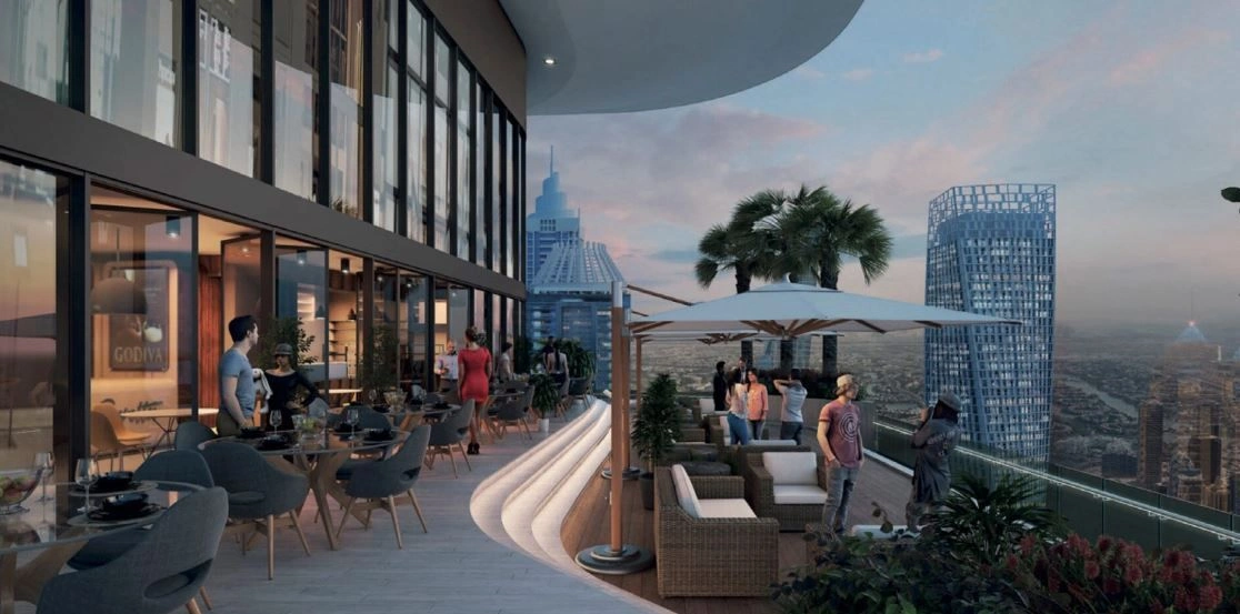 New luxury project in Dubai on the Persian Gulf coast