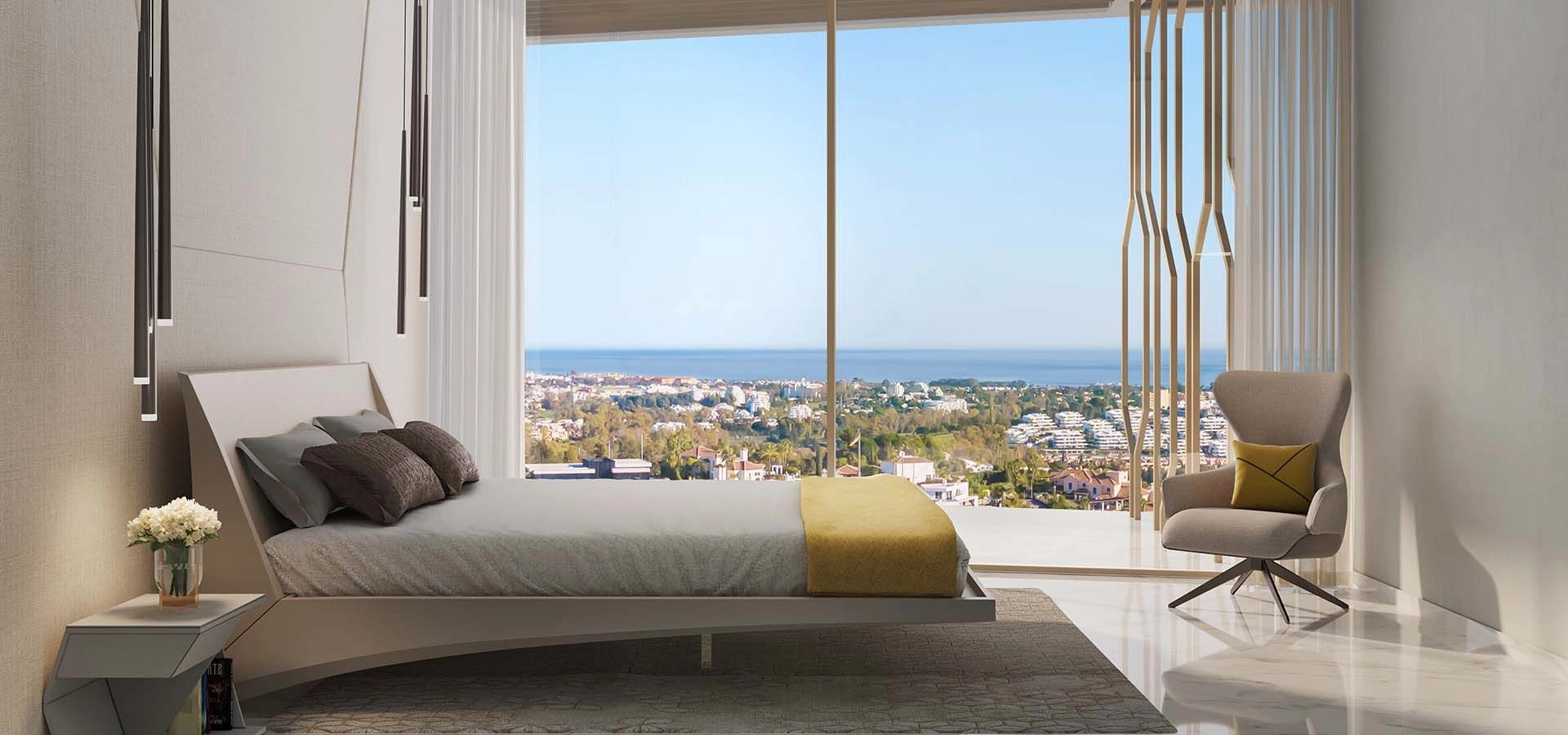 Luxury villa complex in Benahavis of Costa del Sol