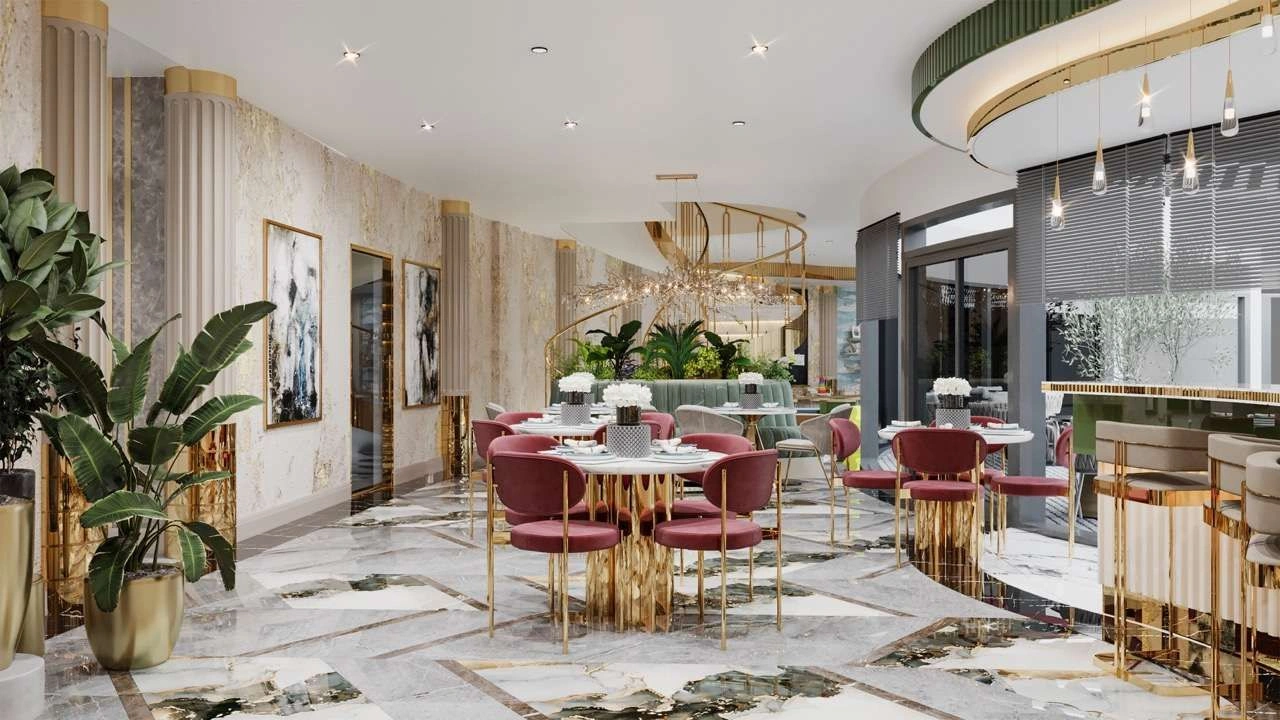 مجمع فاخر في منطقة متميزة في ألانيا تركيا