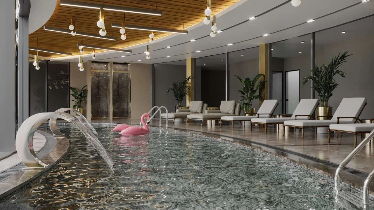 مجمع فاخر في منطقة متميزة في ألانيا تركيا