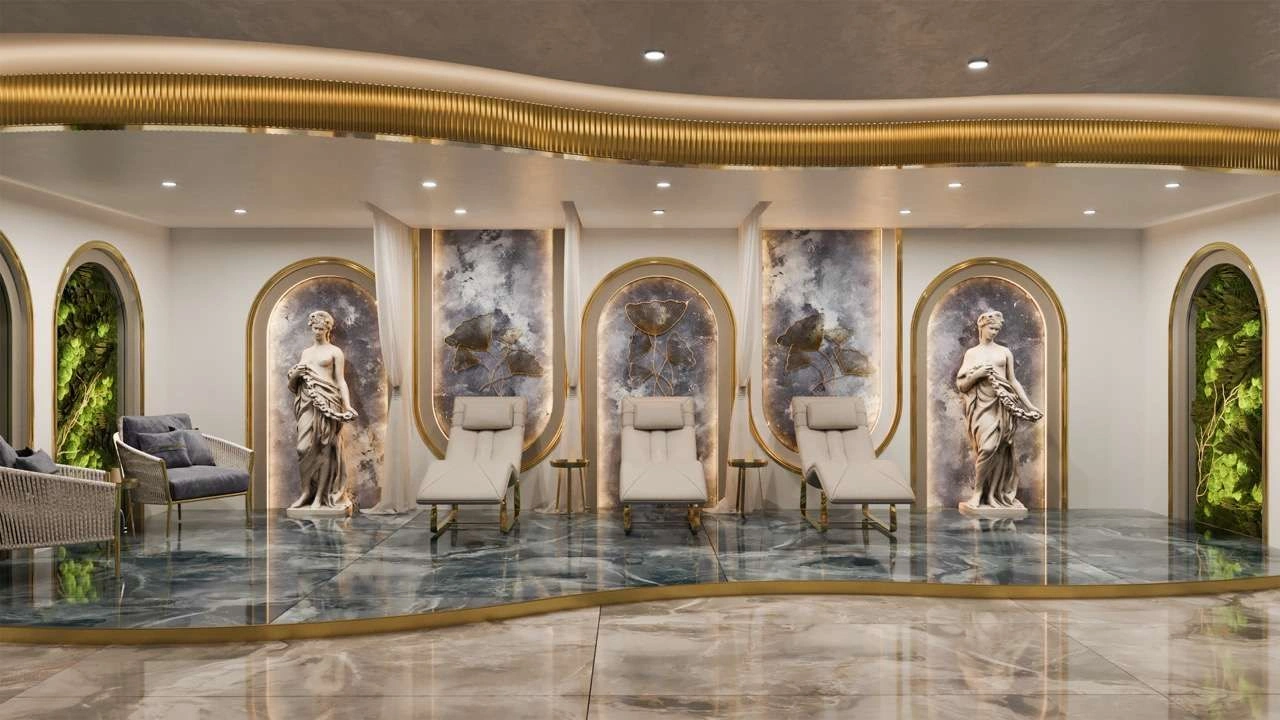 مجمع فاخر في منطقة متميزة في ألانيا تركيا