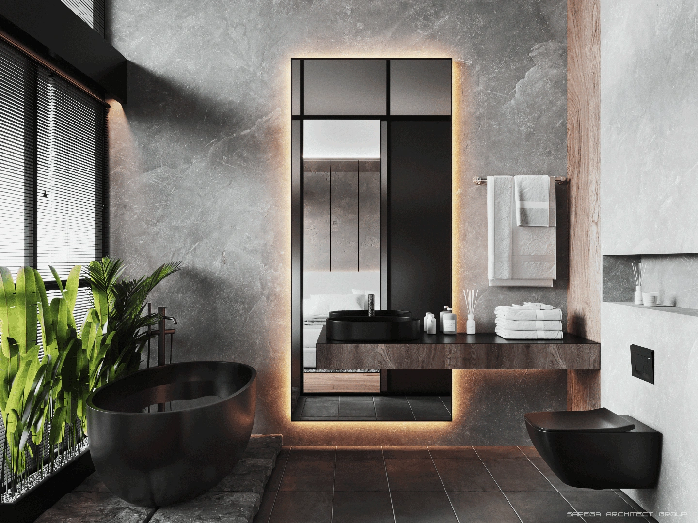 Chic complex of 44 designer townhouses in Canggu district of Bali