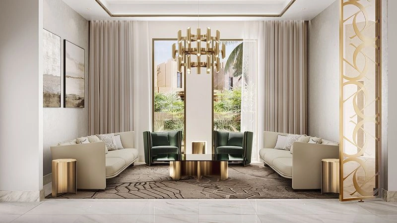 Complejo de villas de lujo en la zona de Riad, Arabia Saudita