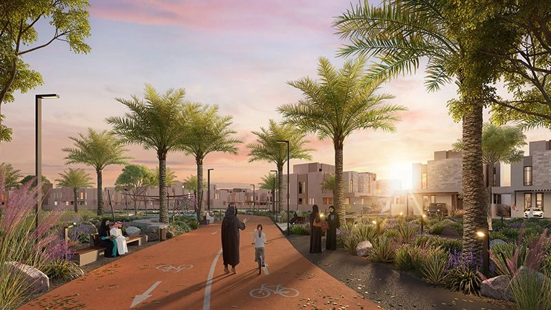 Complejo de villas de lujo en la zona de Riad, Arabia Saudita