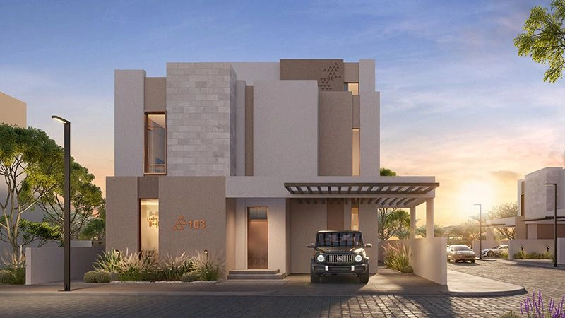 Complejo de villas de lujo en la zona de Riad, Arabia Saudita