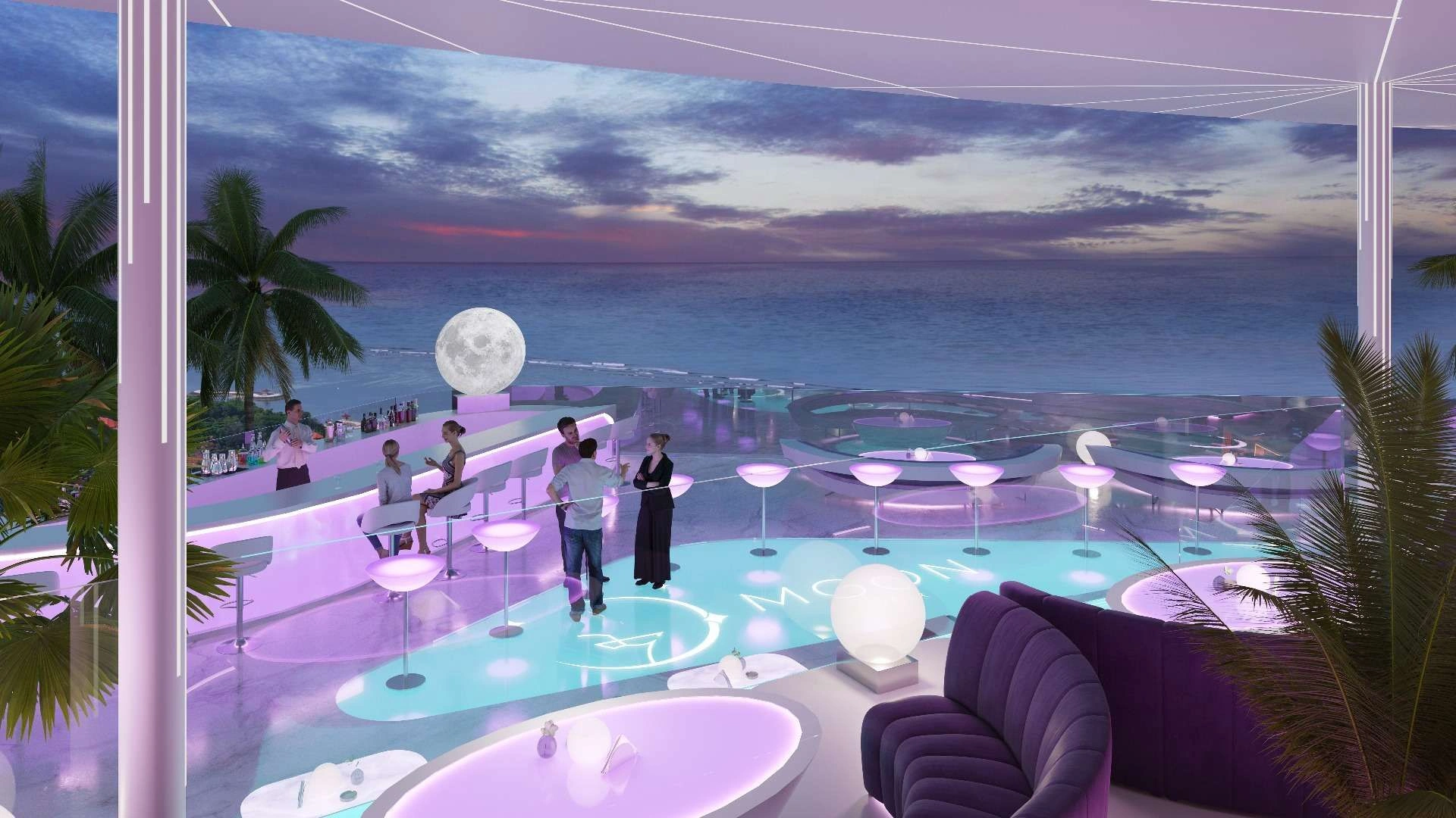 Hindistan Cevizi Okyanusu'ndaki kulüp daire kompleksi