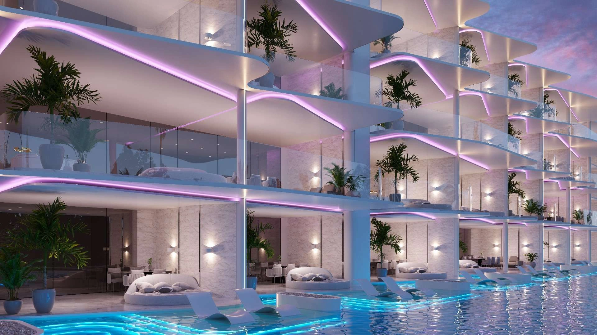 Hindistan Cevizi Okyanusu'ndaki kulüp daire kompleksi