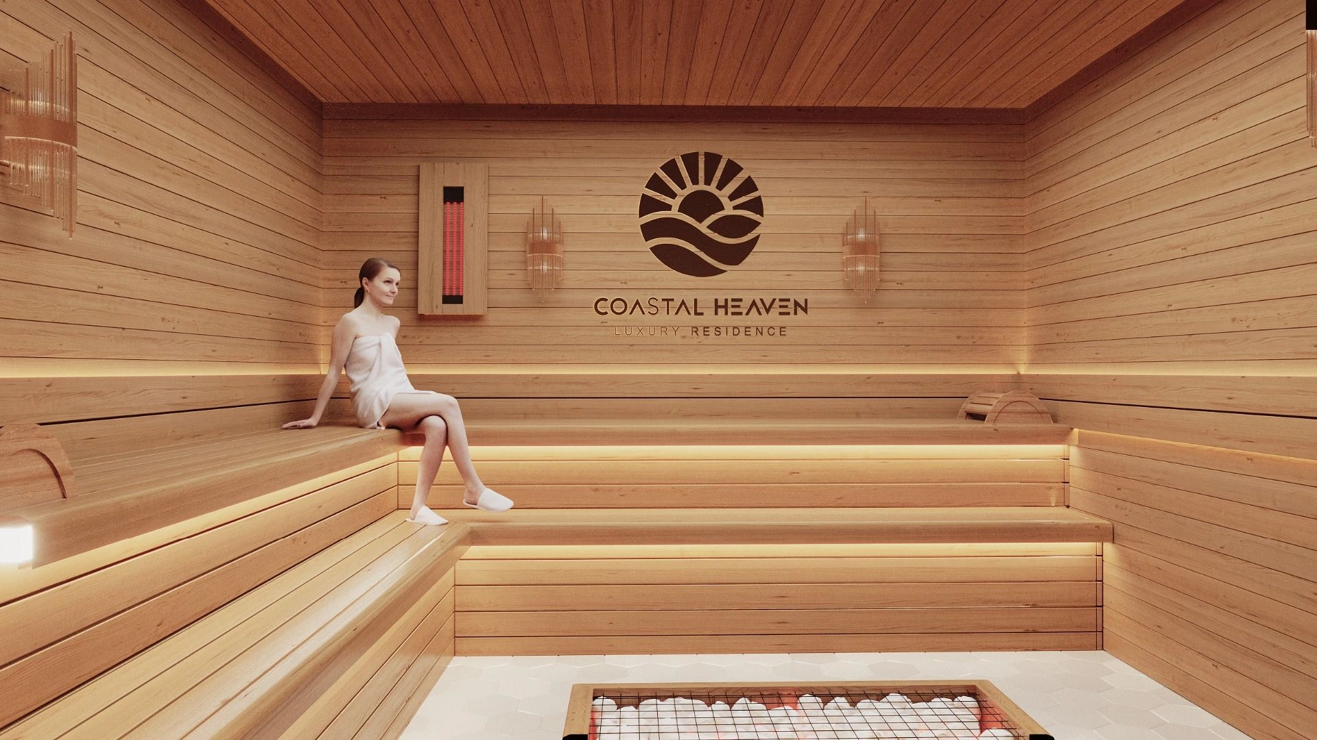 Complejo residencial de élite en la costa oeste