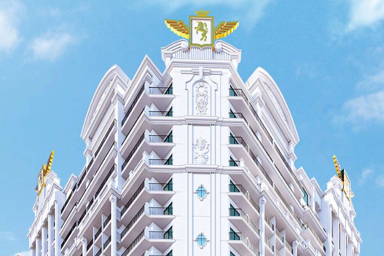 Luxurious property in the quiet green Arjan area of Dubai