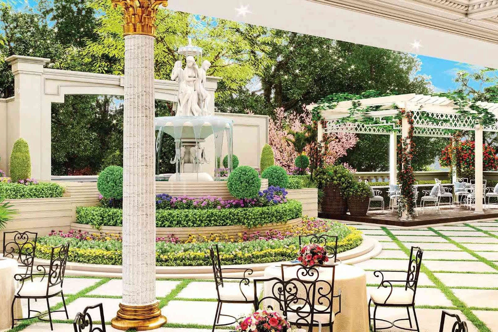 Luxurious property in the quiet green Arjan area of Dubai