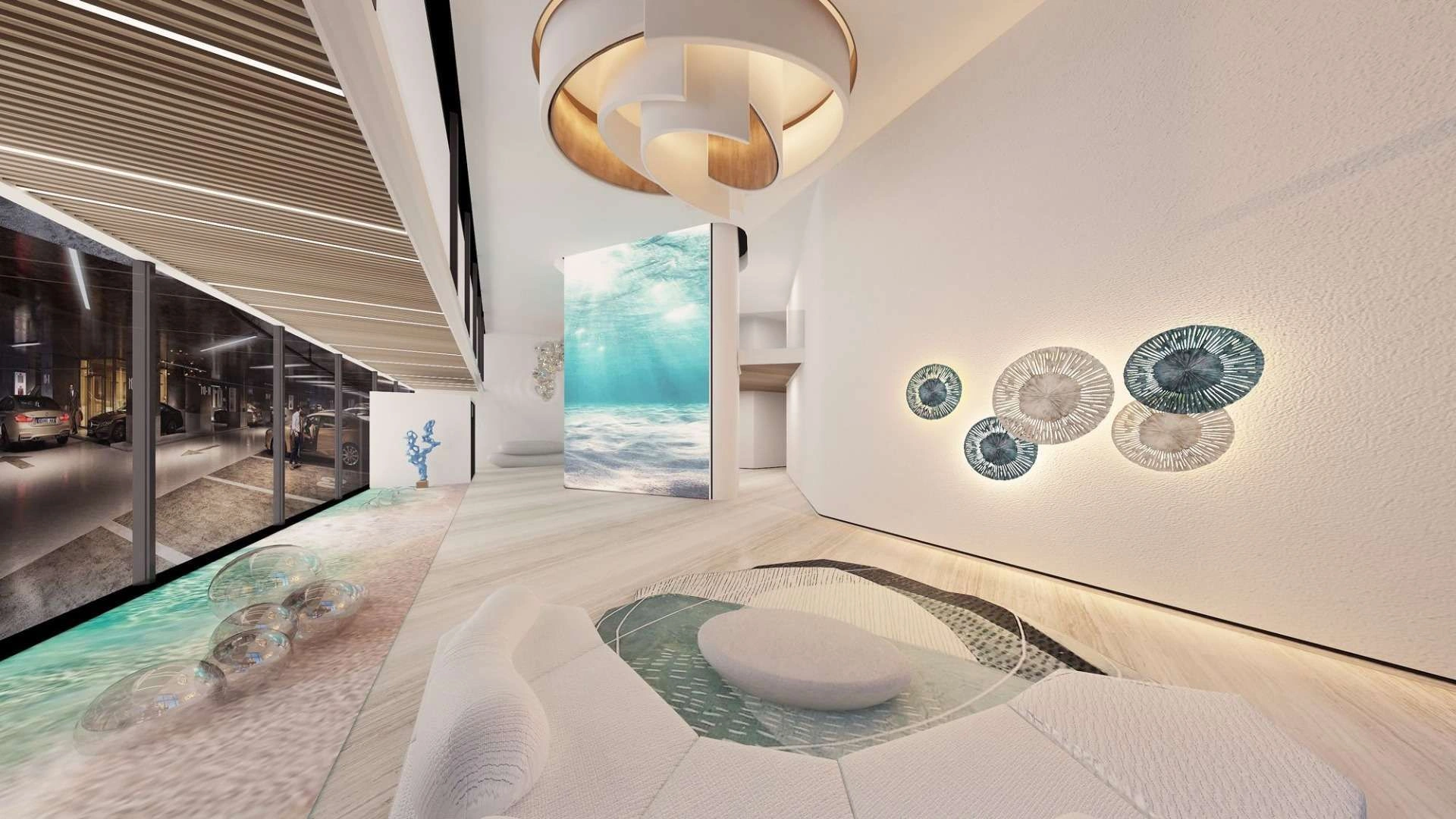 Apartamentos na costa da Ilha Yas