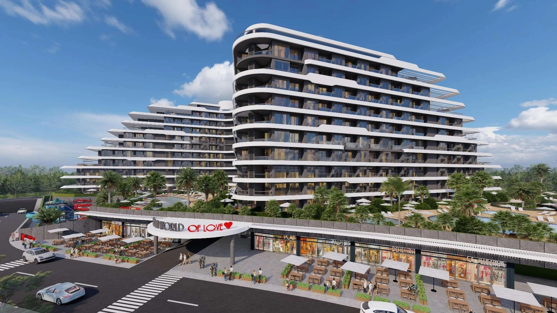 شراء عقار في تركيا مقابل 167,000 دولار، شقق في أنطاليا ID#T96