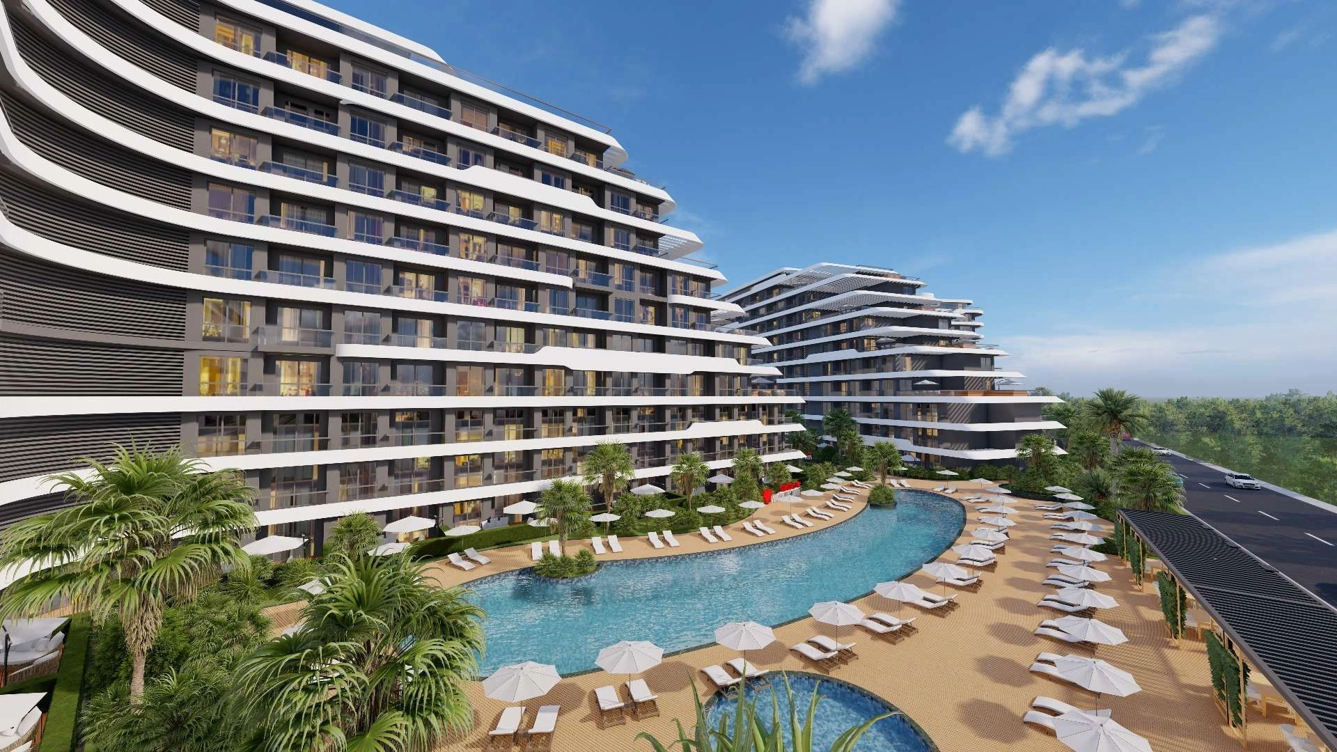 شراء عقار في تركيا مقابل 167,000 دولار، شقق في أنطاليا ID#T96