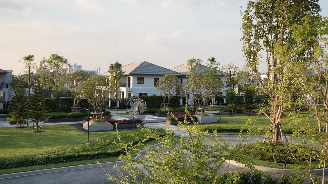 Villa project located in Nonthaburi near Bangkok