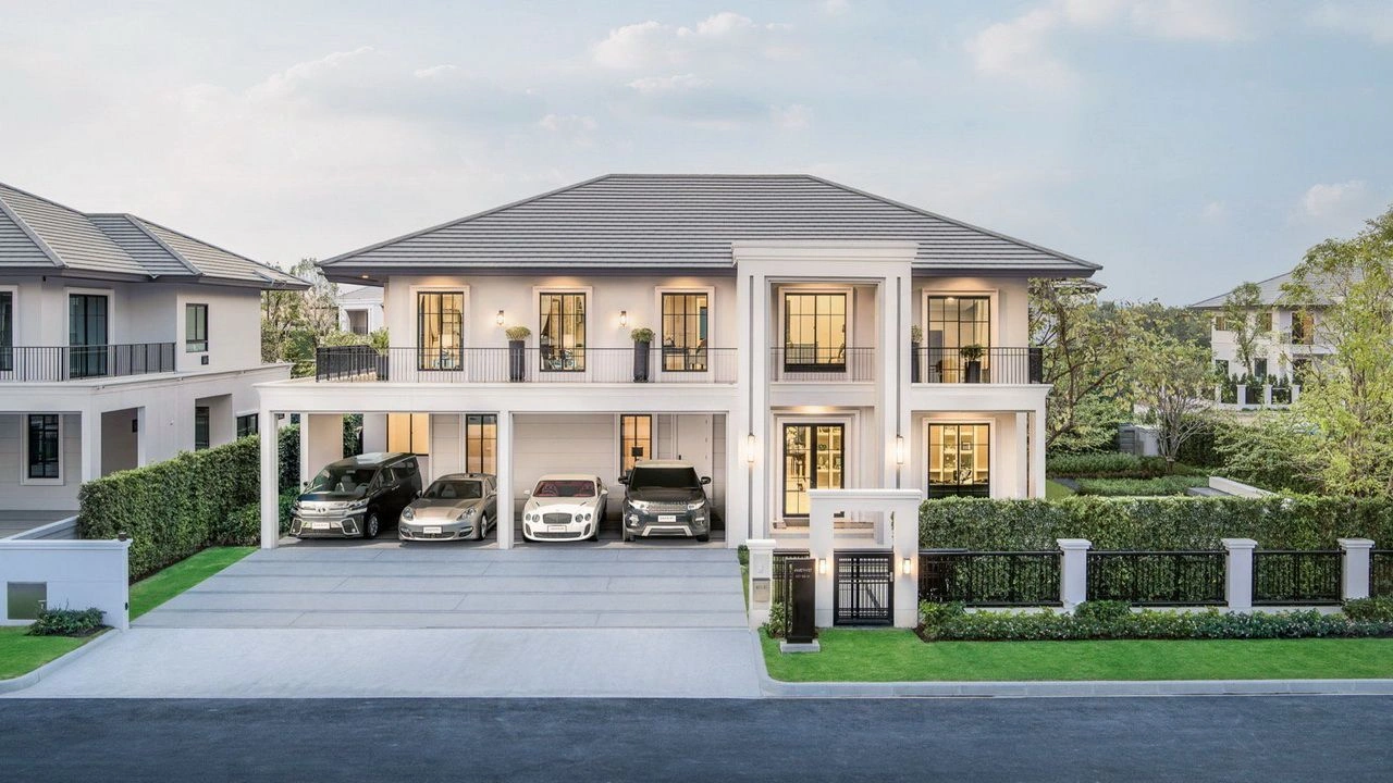 Villa project located in Nonthaburi near Bangkok