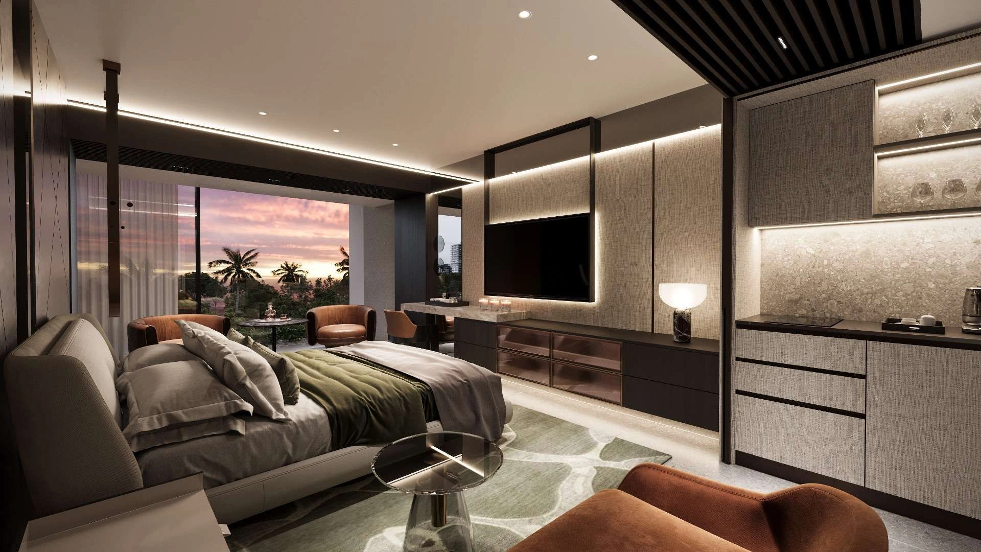 Club apartment complex in Bali