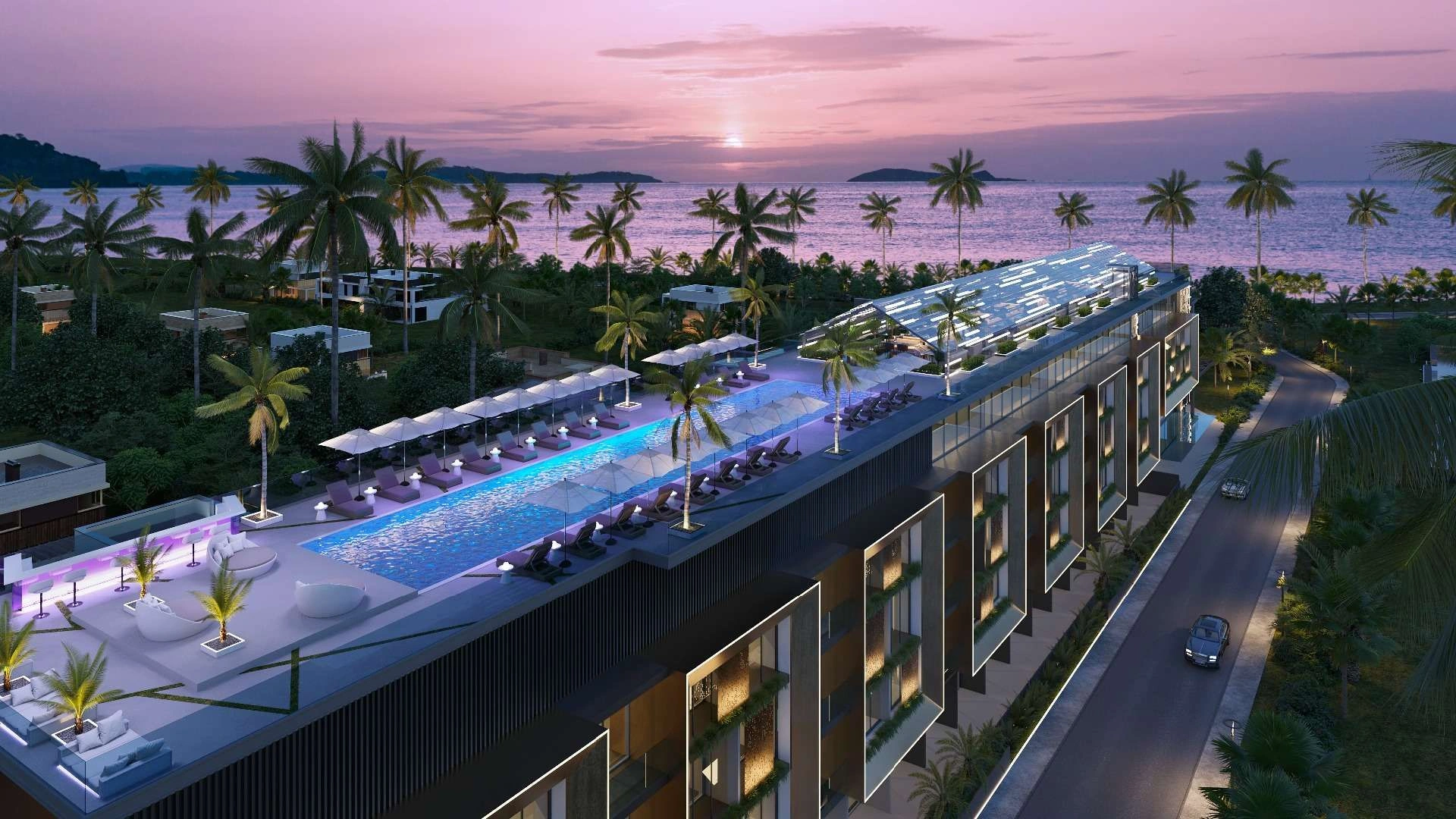 Club apartment complex in Bali