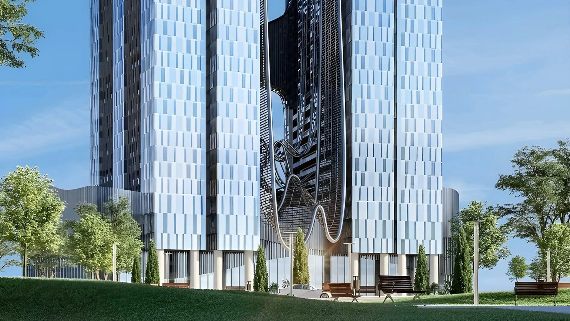 Innovation residential complex in Al Barsha South 2