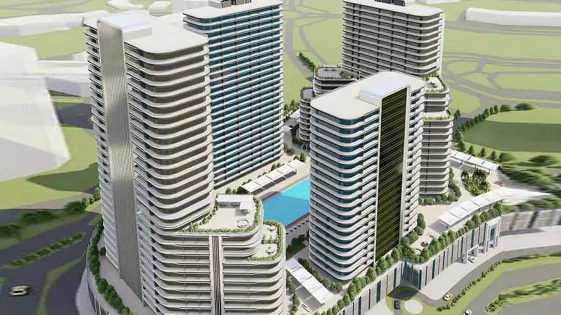 مجتمع مسکونی لوکس در منطقه آرجان در سواحل جمیرا