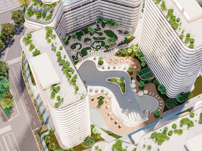 مجتمع مسکونی لوکس در منطقه آرجان در سواحل جمیرا