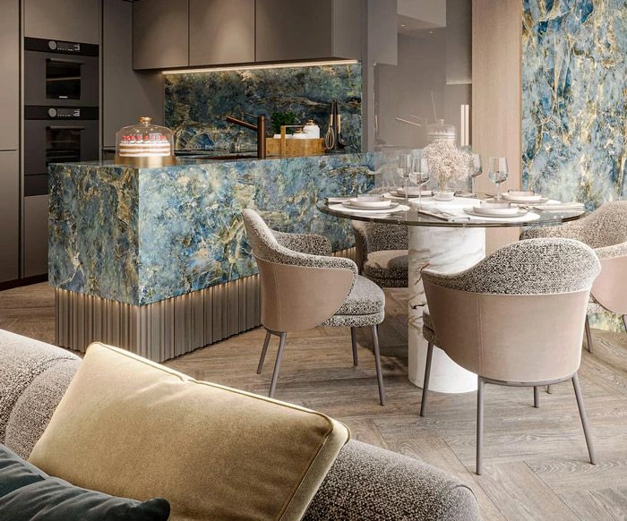 مجتمع مسکونی لوکس در منطقه آرجان در سواحل جمیرا