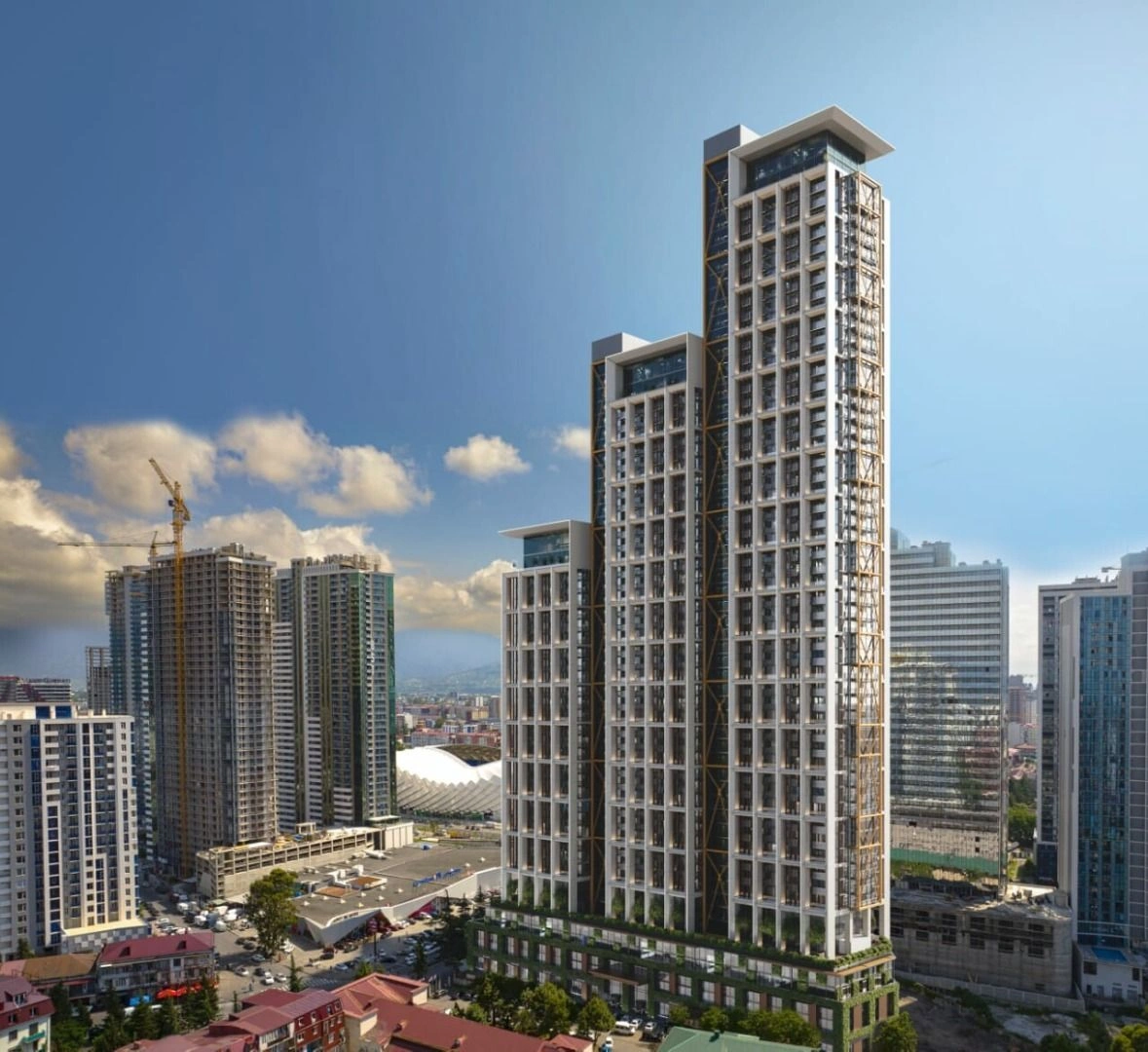 New premium multifunctional complex in Batumi Georgia