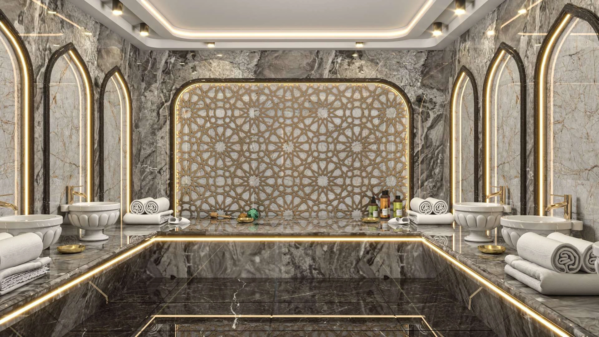 Complex with full infrastructure in Payallar Alanya