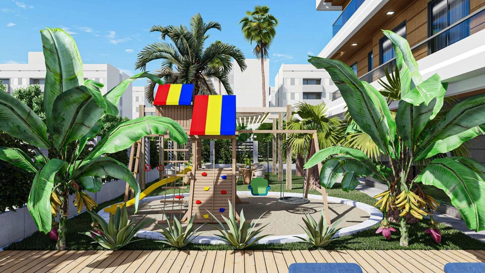 آپارتمانهایی در آلانیا به قیمت ۲۱۵ هزار یورو ✅ اجازه اقامت ترکیه