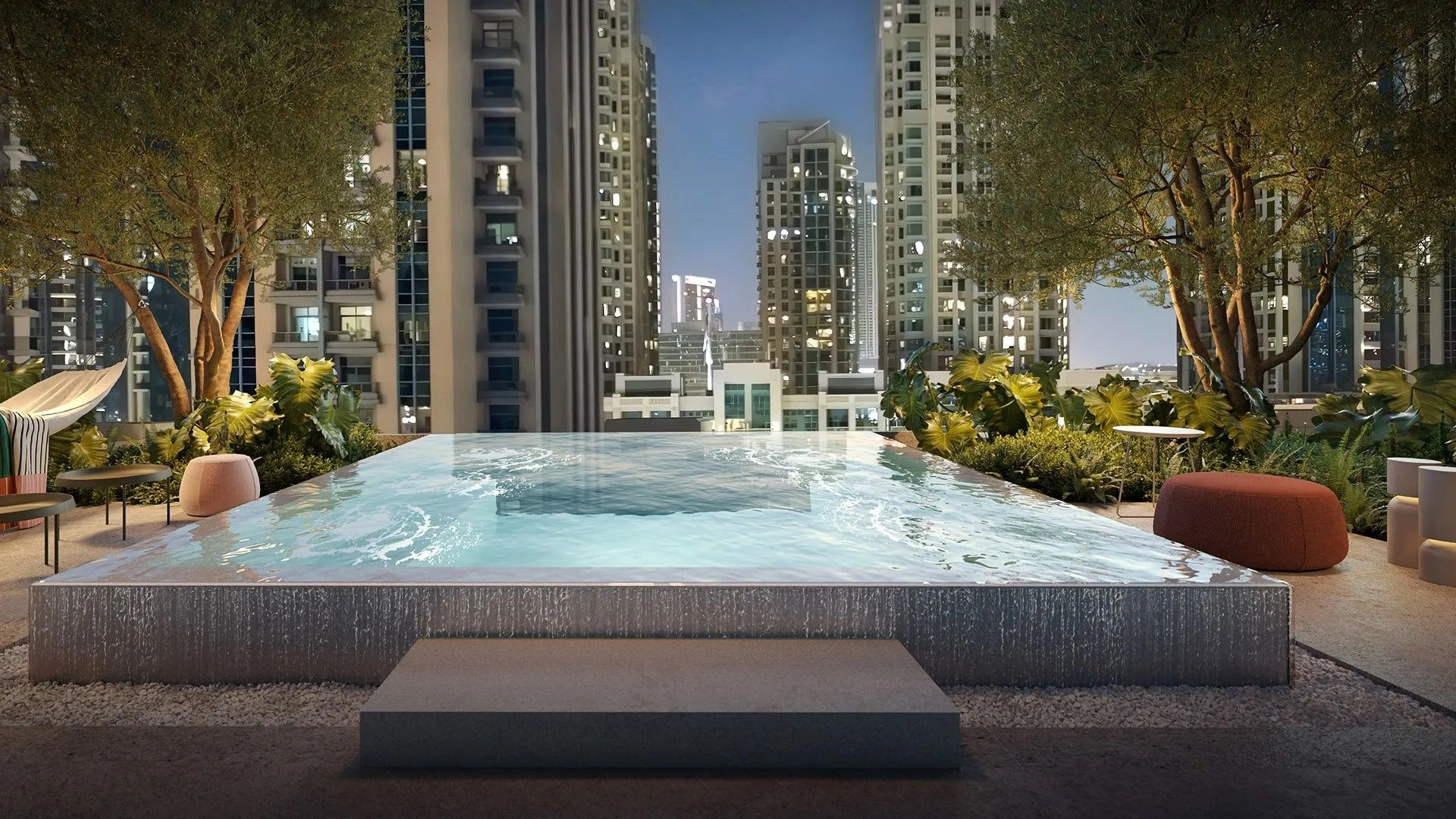 Luxurious complex in heart of emirate Dubai