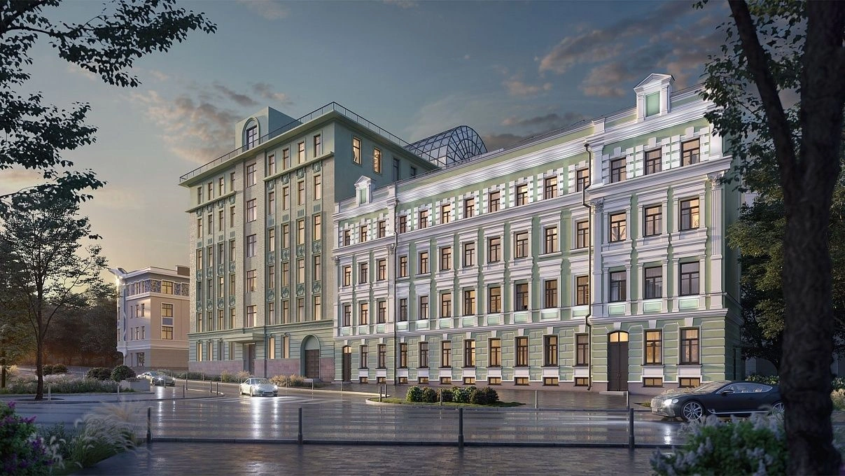 مجمع فاخر في حي ديلوكس بأربات، موسكو