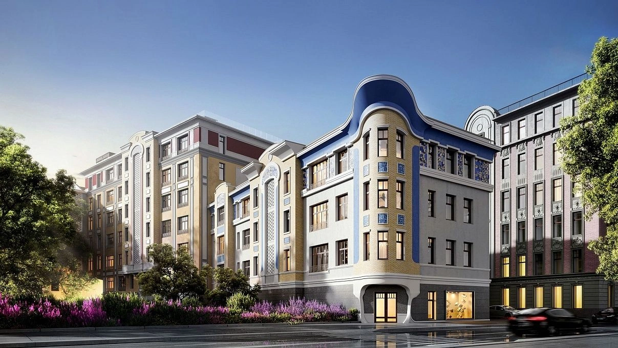 مجمع فاخر في حي ديلوكس بأربات، موسكو