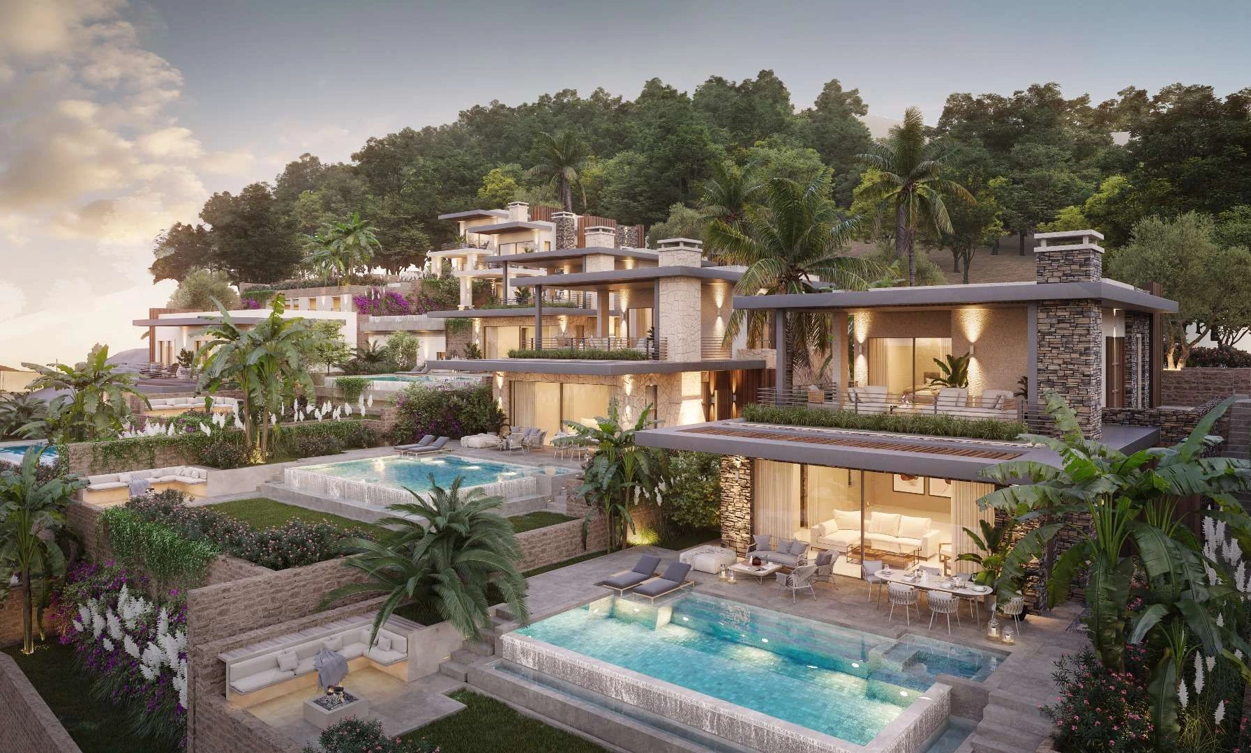 Ege Denizi'ne yakın Bodrum'da lüks proje