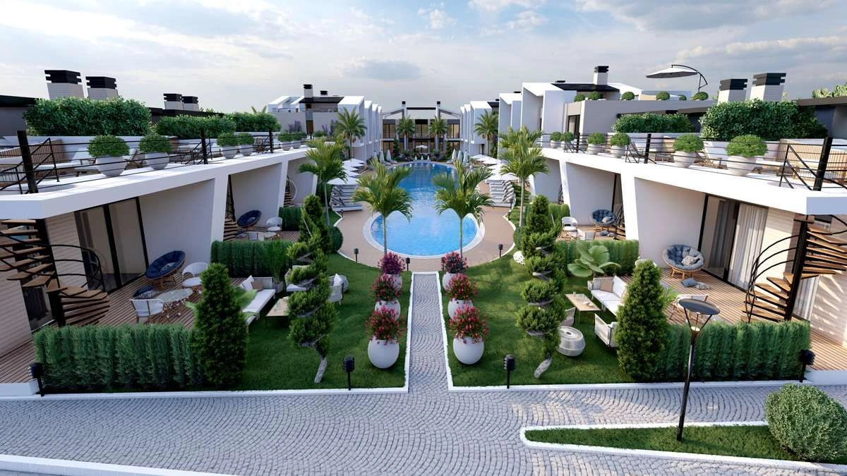 آپارتمان لوکس با چشمانداز کوهستانی در قبرس شمالی